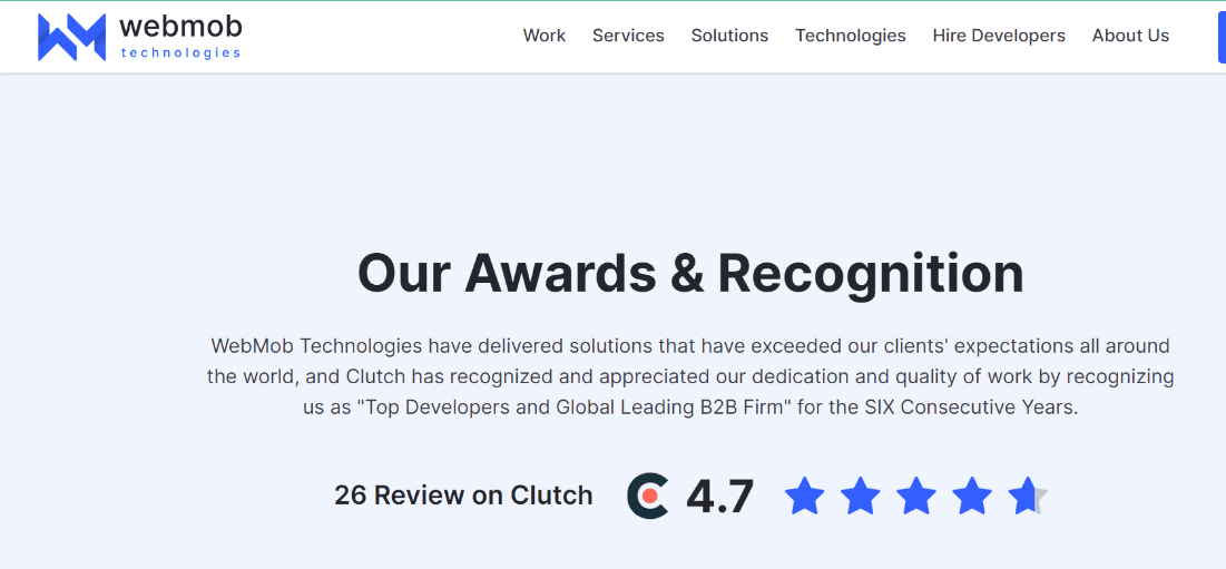 Webmob Technologies Company