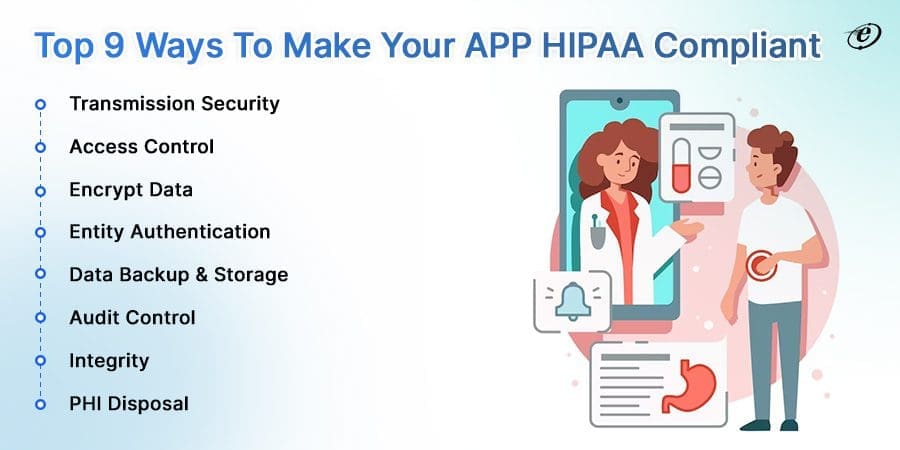 HIPAA Compliant App Development: A Beginner’s Guide 8 How to make an App HIPAA Compliant