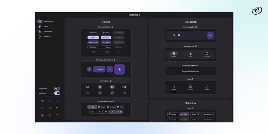 Enhanced Material Design 3 Support