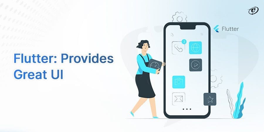 Advantages of Flutter app development for Enterprise-Level Applications 4 Enticing UI Elements