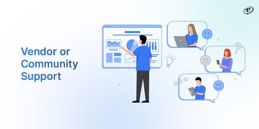 Choosing the Right Technology Stack for Your Web Application Development Project 11 Check Tech Stack is Backed by Vendor or Community