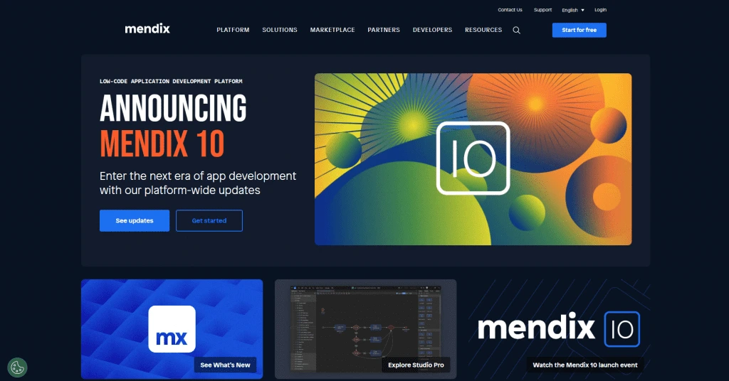 Mendix Website Overview