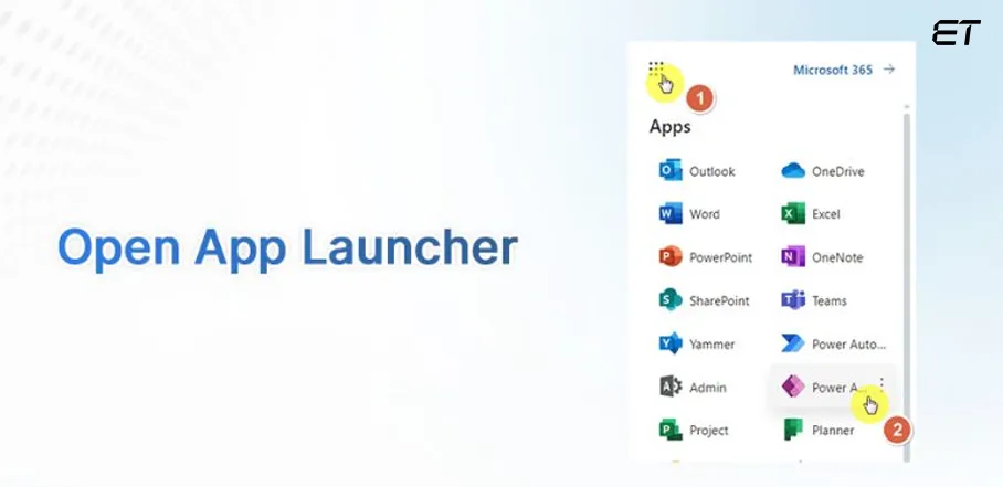 Step 1 Enter the MS Power Apps Environment