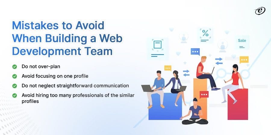 What to Avoid When Building a Web Development Team