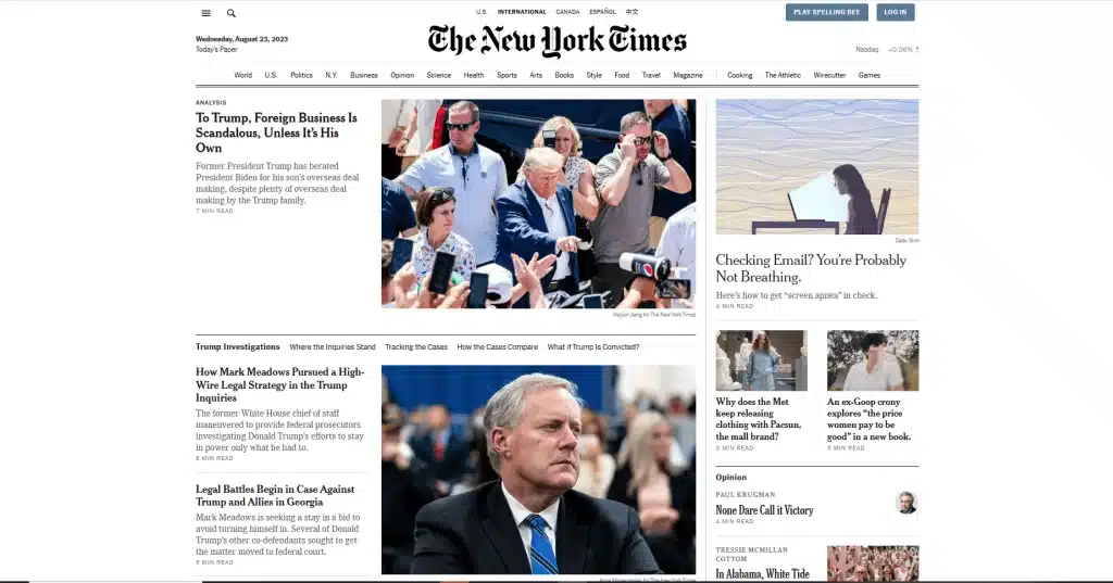 Flutter vs Swift: Which Technology is Best for iOS Application Development? 5 New York Times