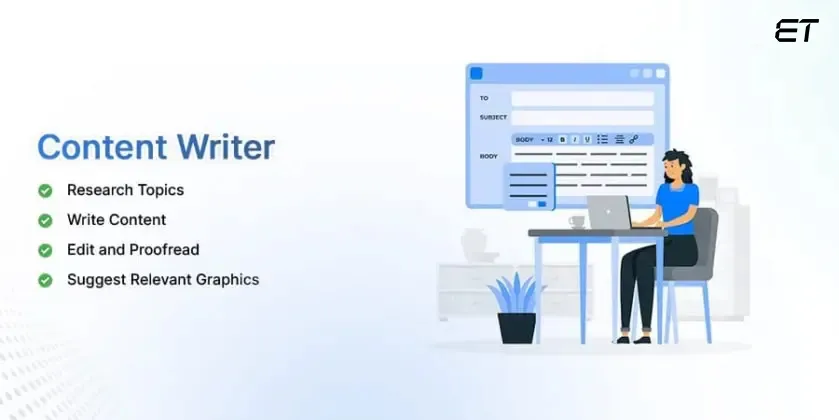 Building a Web Development Team Structure - Tips for Success 8 Web Development Team Structure- Content Writer