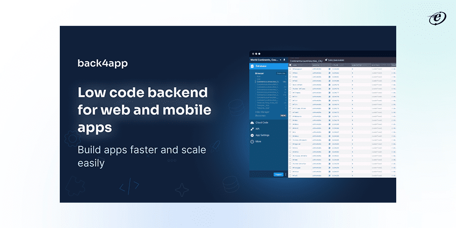 Low Code Mobile App Development and Top Platforms to Build Apps 9 Back4App