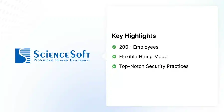 Top 10 Digital Transformation Agencies Transforming Tomorrow 13 ScienceSoft