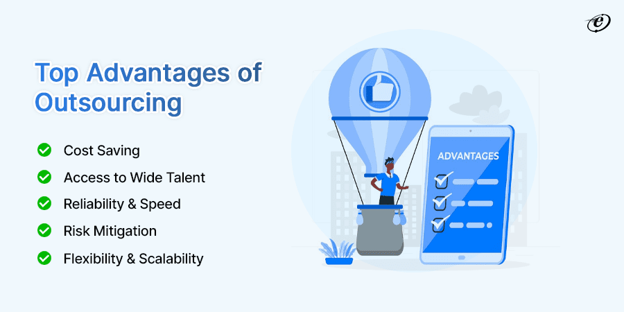 Outsourcing vs Outstaffing- Advantages of Outsourcing