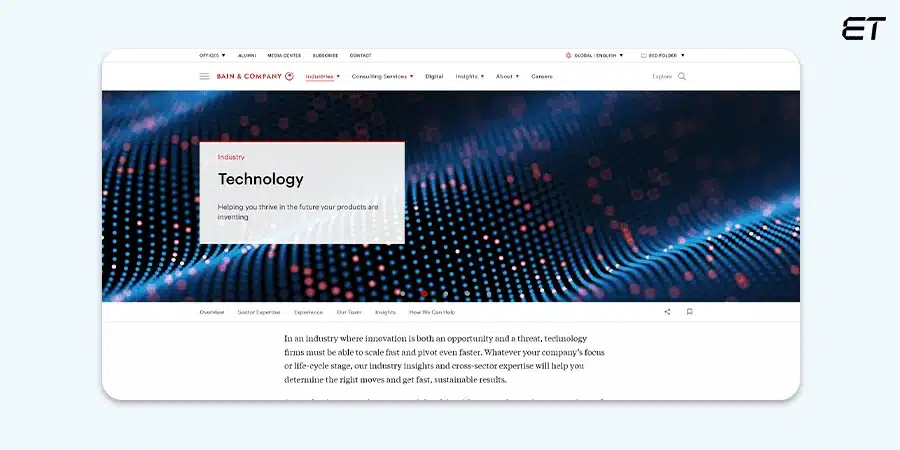 Top 10 IT Consulting Firms in USA 2025 10 Bain-Company