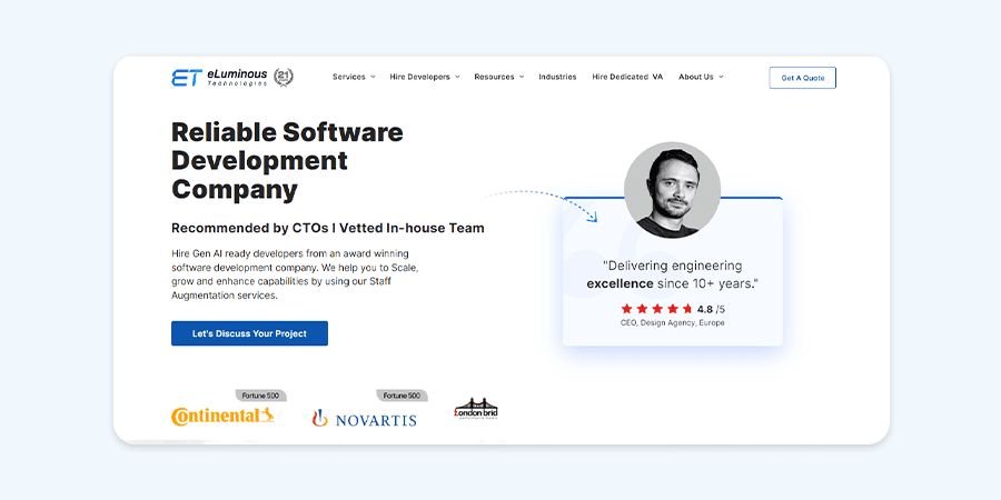 eLuminous Technologies - React Native App Development Companies