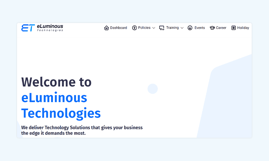 Apt Web Portal Examples for Your Next IT Project 6 Corporate Portal – Intranet of an MNC