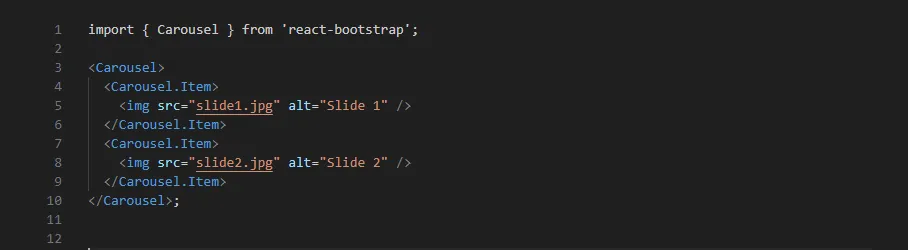 Example with React-Bootstrap