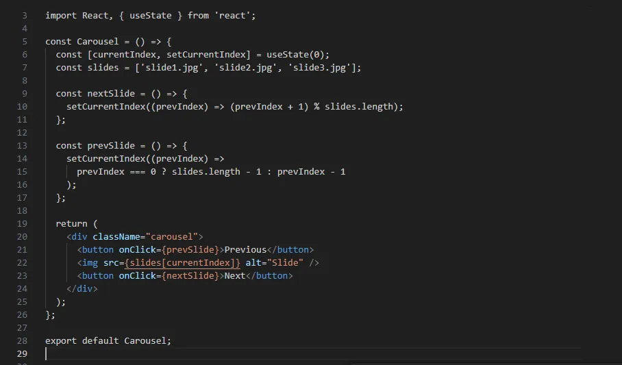Plan the Carousel Structure