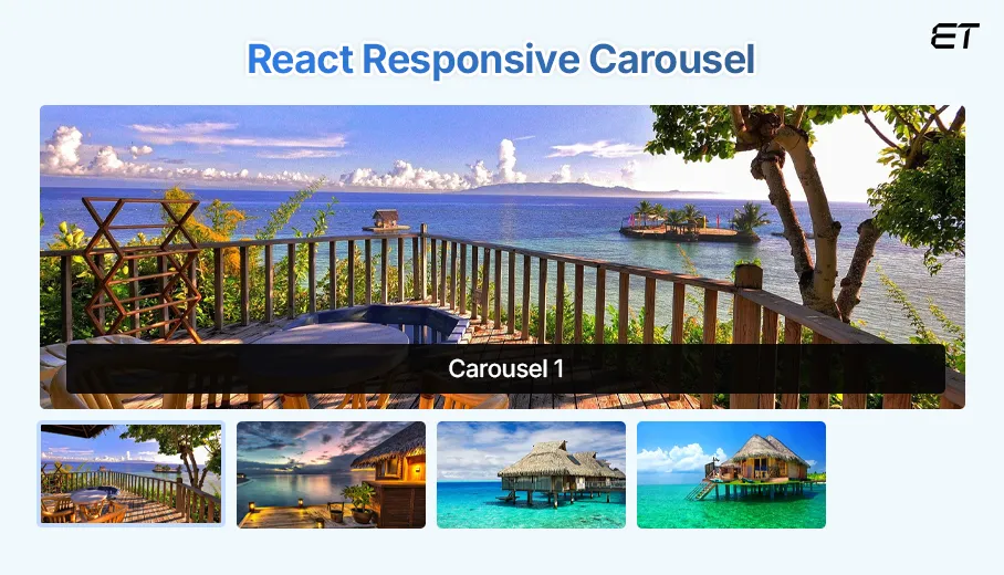 React Responsive Carousel