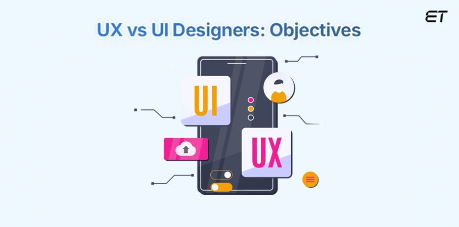 UX vs UI Designers Objective