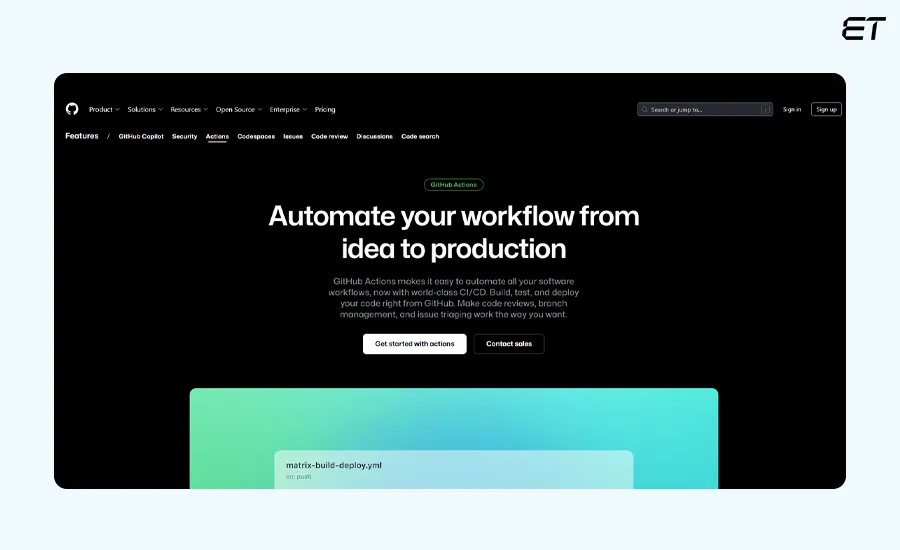 Software Deployment Process: Steps, Tools, and Best Practices (2025 Guide) 3 GitHub Actions