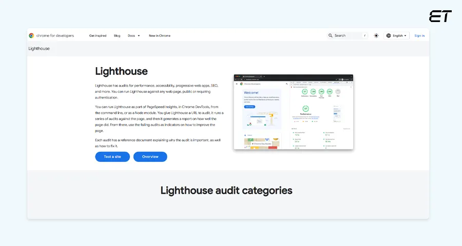 Web Development Tools: 12 Power Picks for Code, Design, and Performance 4 Lighthouse