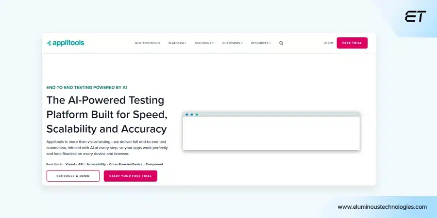 Top 10 AI Software Testing Tools for 2025 6 Applitools