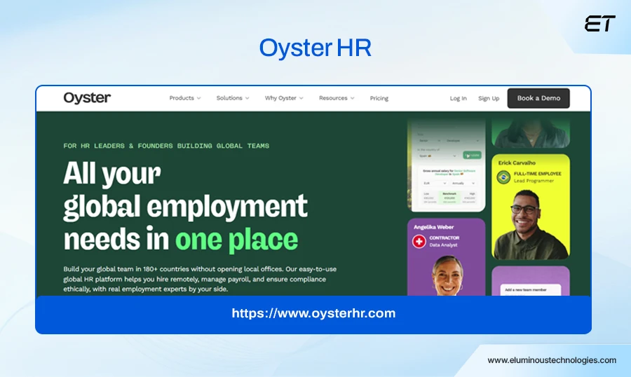 Top Employer of Record (EOR) Companies for Enterprise Growth and Compliance 9 Oyster HR