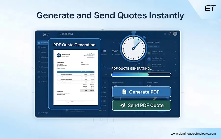 RFQ Automation: The Smarter Way to Increase Sales and Reduce Manual Work 7 Generating and Delivering Quotes Instantly