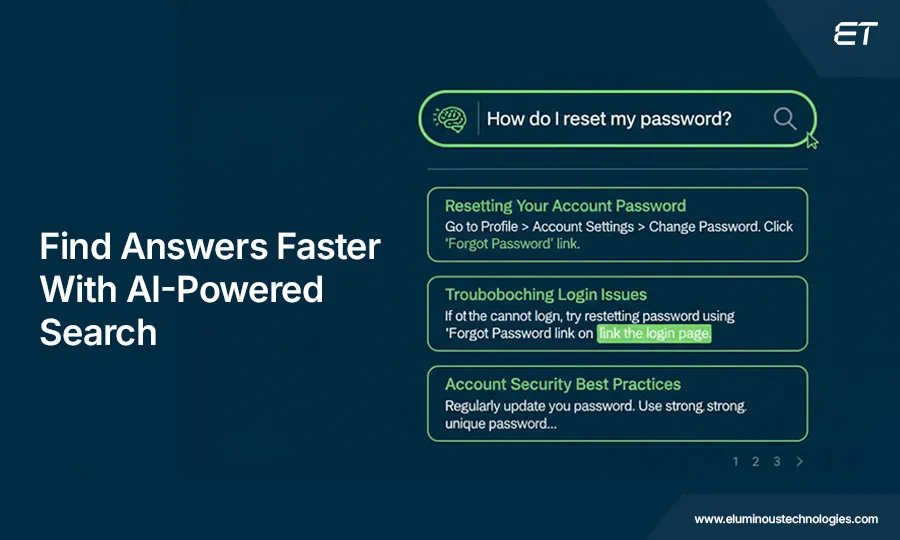 ServiceNow GenAI: What It Can Do for Your Company 7 Smart Search and Knowledge Recommendations